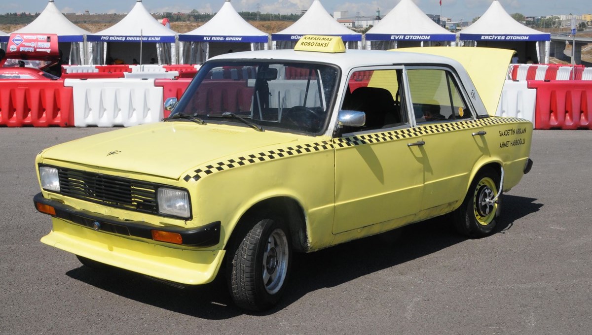 1989 model Serçe’yi, sürücüsüz taksi yaptılar